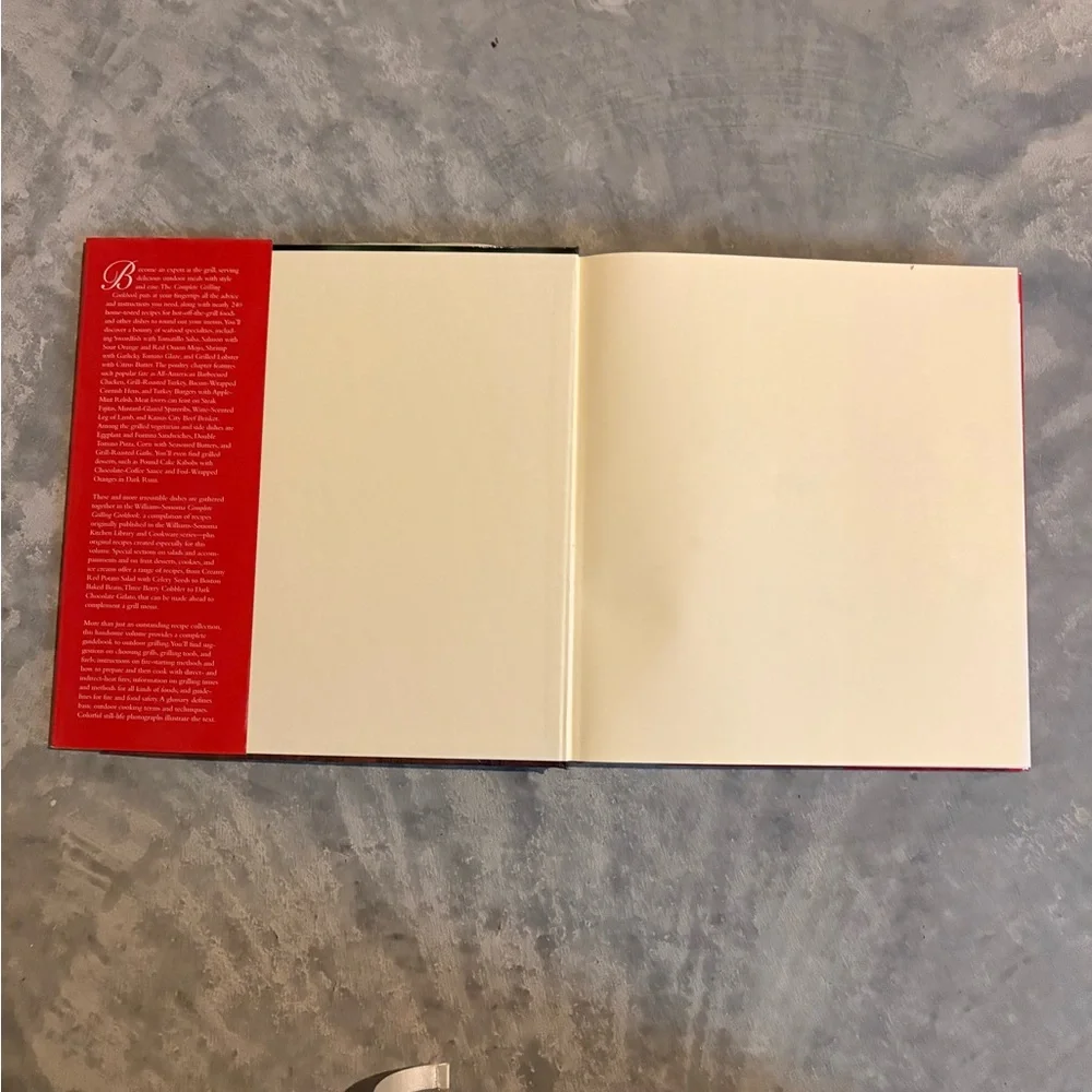 Williams Sonoma “Complete Grilling Cookbook”